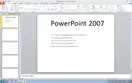 Microsoft PowerPoint 2007