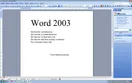 Microsoft Word 2003